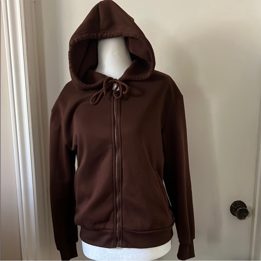 SHEIN | Women’s Size XS Deep Brown Hoody